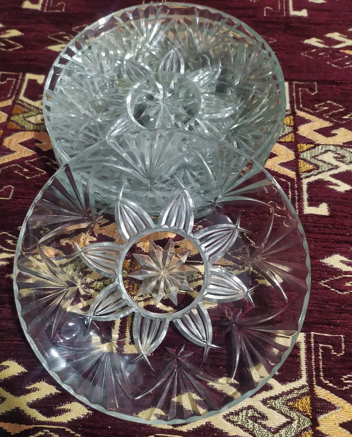 دو تا میوه خوری نو و یک دسته بشقاب نو 6عدد|ظروف سرو و پذیرایی|مراغه, |دیوار