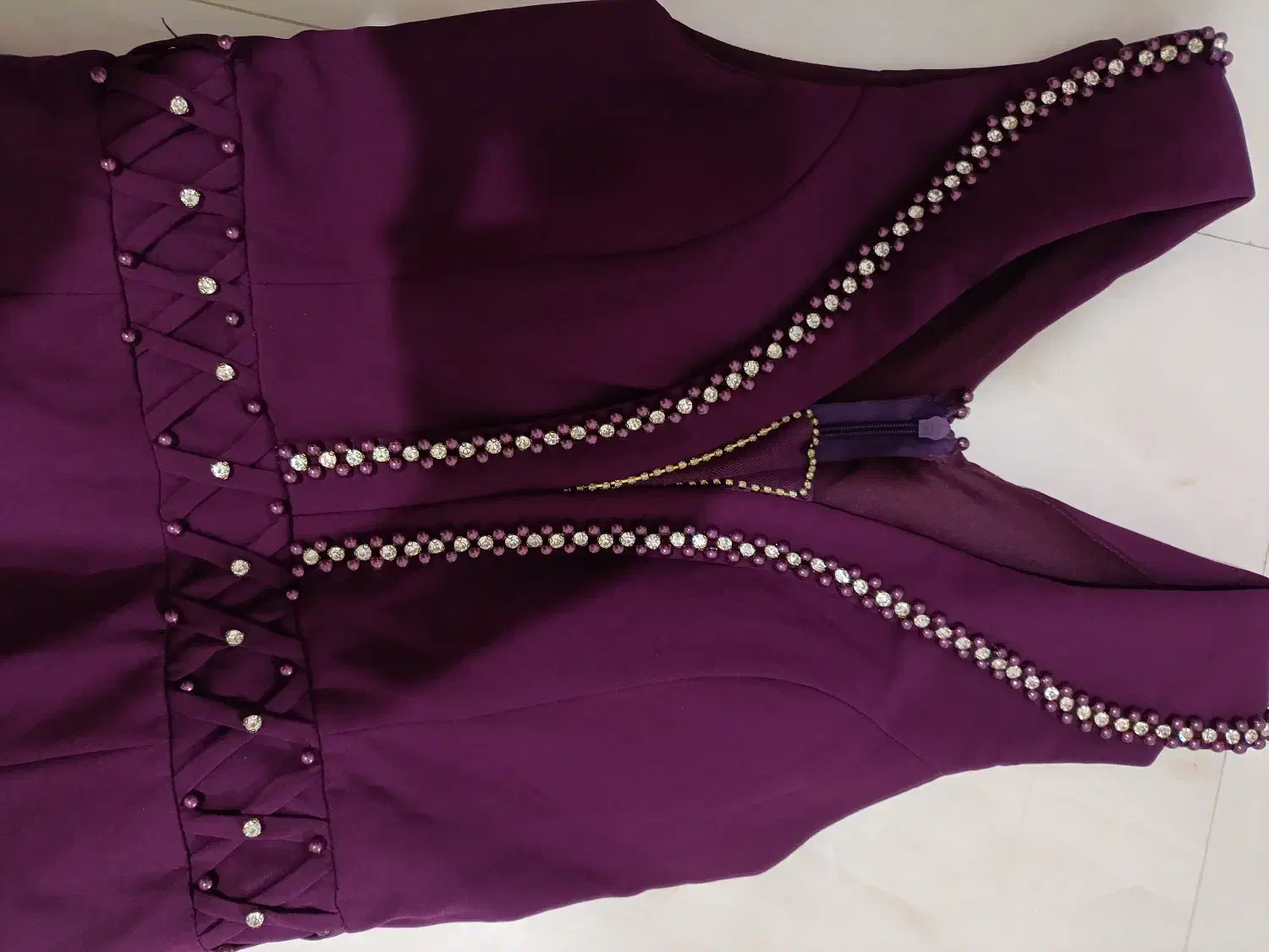 پیراهن مجلسی سایز۳۴یکبار پوشیده شده|لباس|نسیمشهر, |دیوار