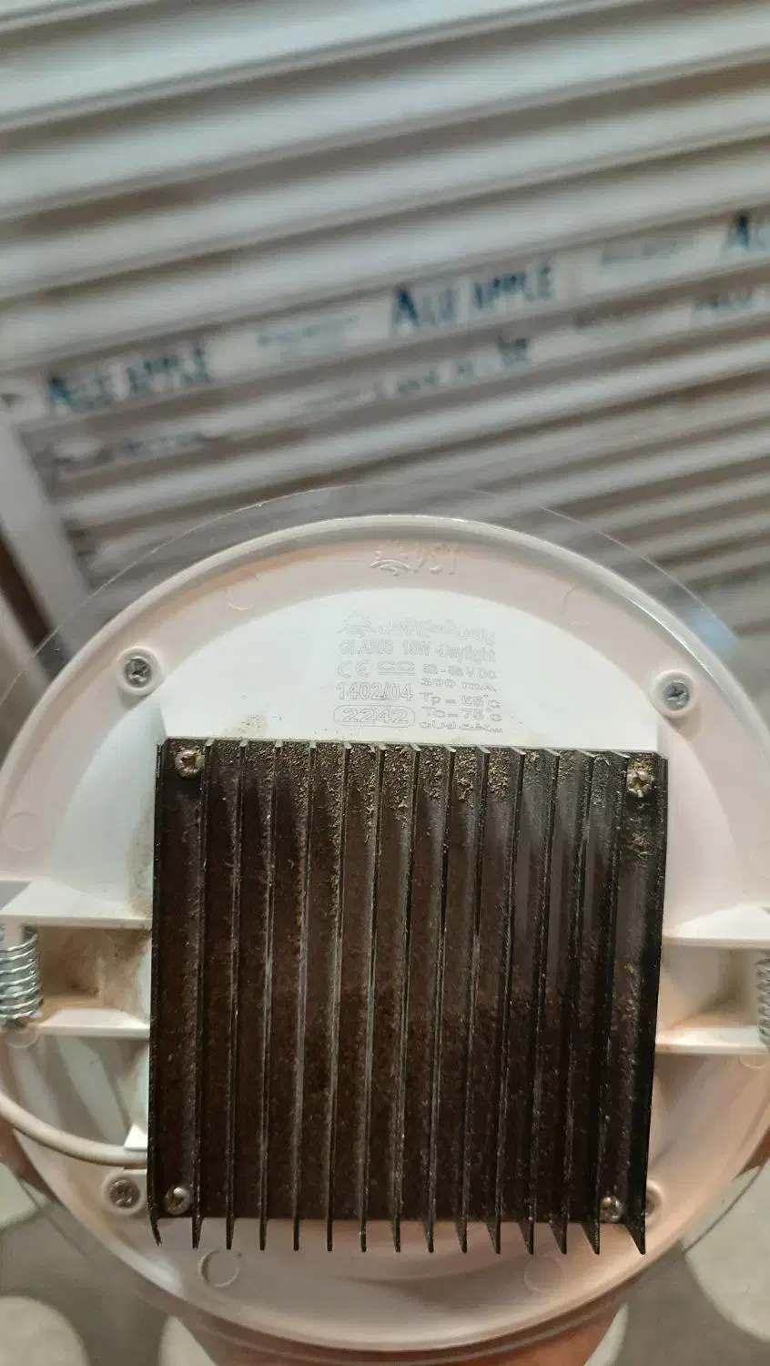 پنل سقفی ۱۸ وات پارس شعاع /به شرط سالم|لامپ و چراغ|لنگرود, |دیوار