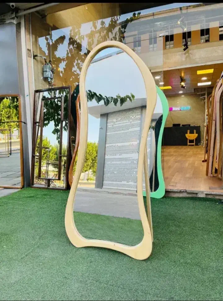 آینه قدی دفرمه|آینه|آبیک, |دیوار