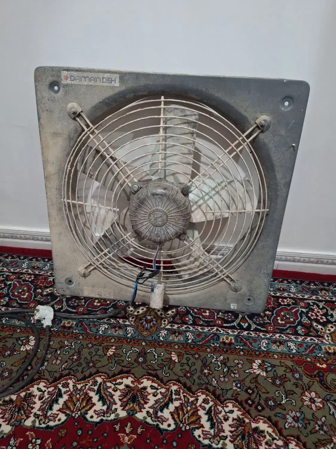 هواکش 60×60کاملاسالم|پنکه و تصفیه‌کنندهٔ هوا|اردبیل, |دیوار