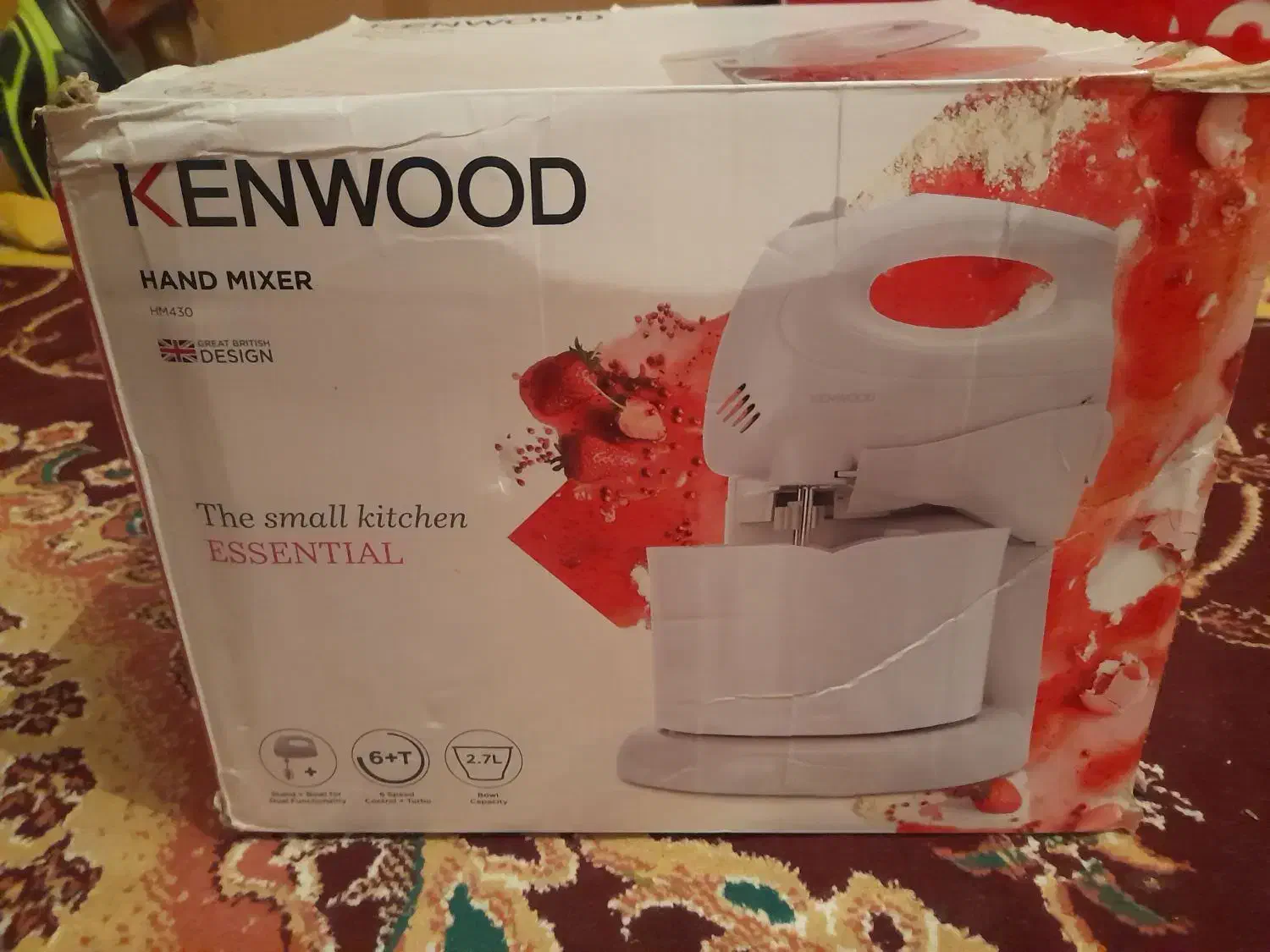 همزن کاسه دار کنوود اصلی|خردکن، آسیاب، غذاساز|تهران, جوادیه|دیوار