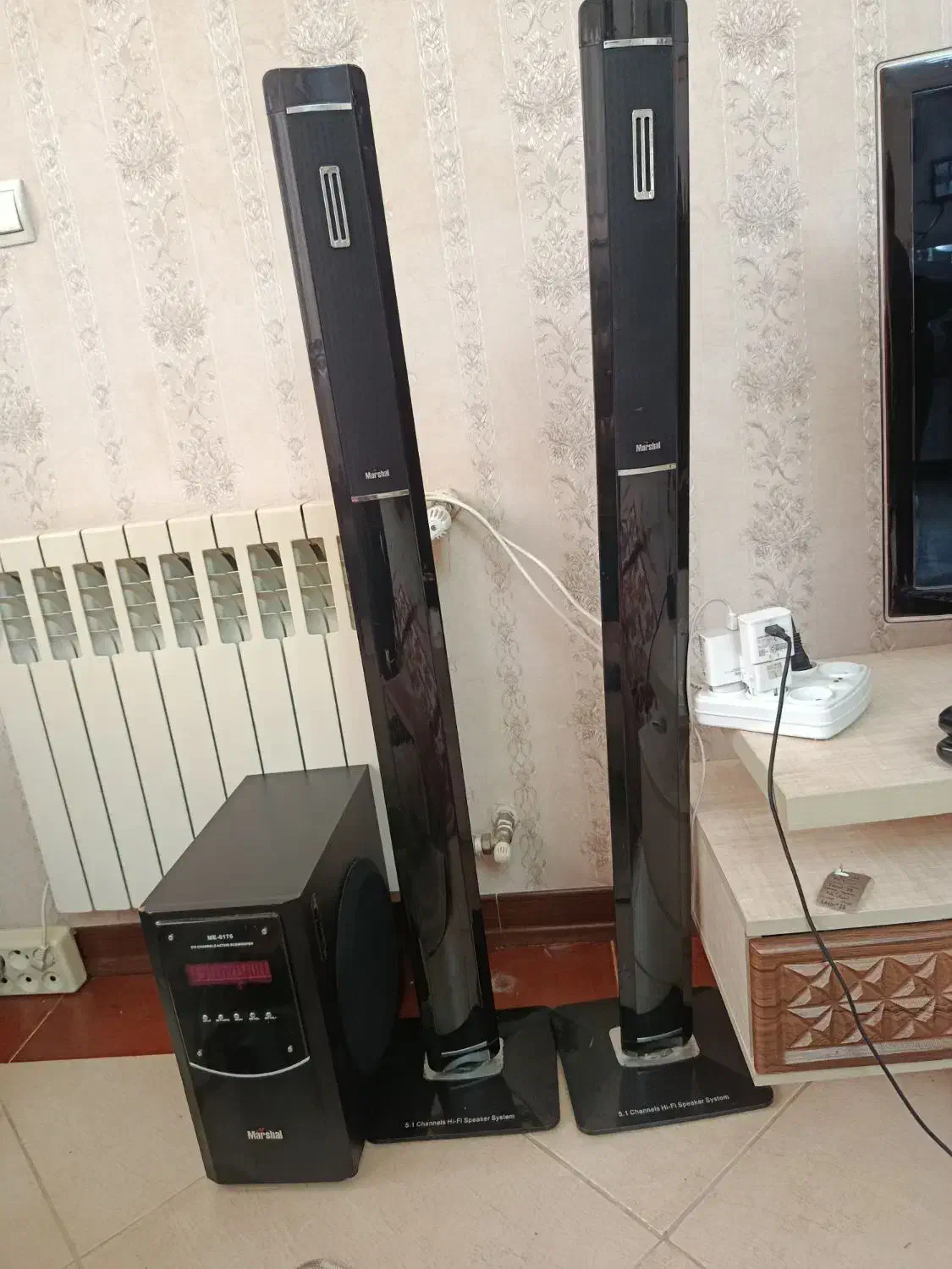 سینما خانگی marshal مدلme6176|سیستم صوتی خانگی|بروجرد, |دیوار