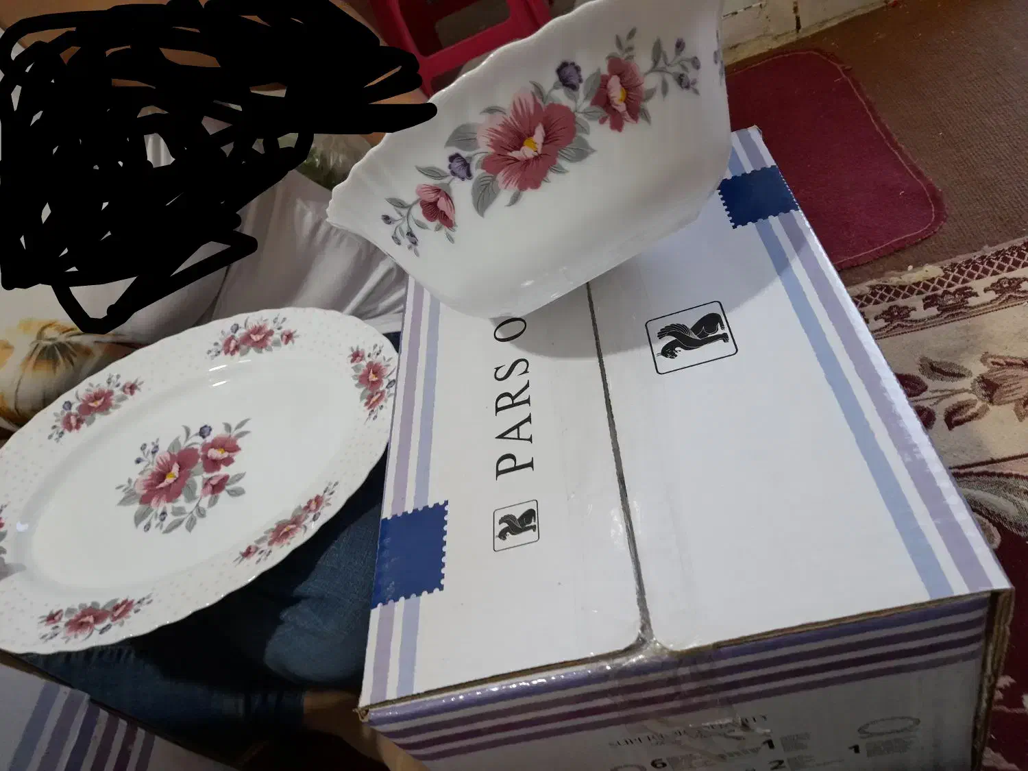 سرویس پارس اوپال|ظروف سرو و پذیرایی|شیراز, شهرک گلها|دیوار