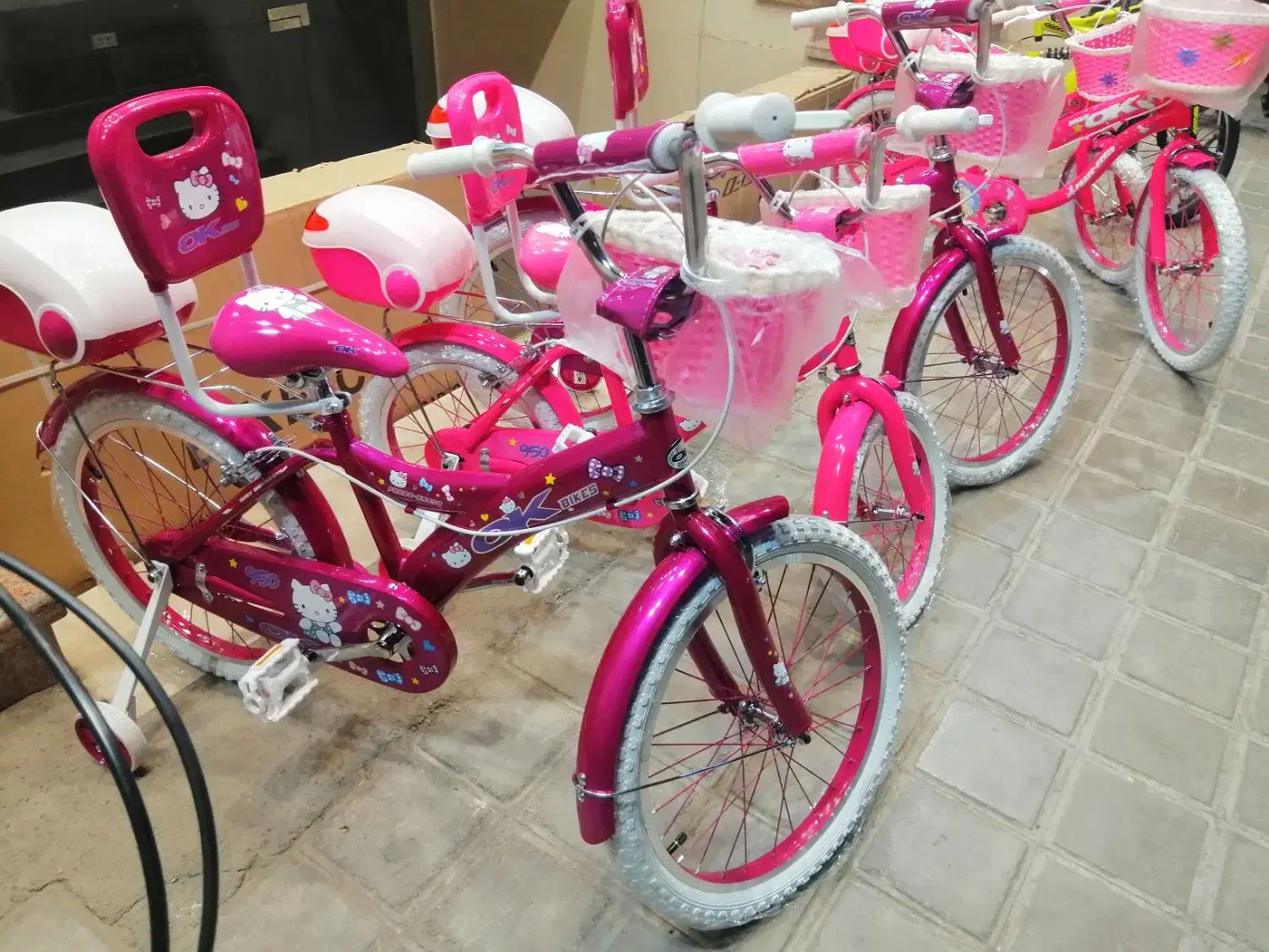 دوچرخه بنفش 20 مارک ok مدل کیتی|دوچرخه، اسکیت، اسکوتر|یزد, |دیوار