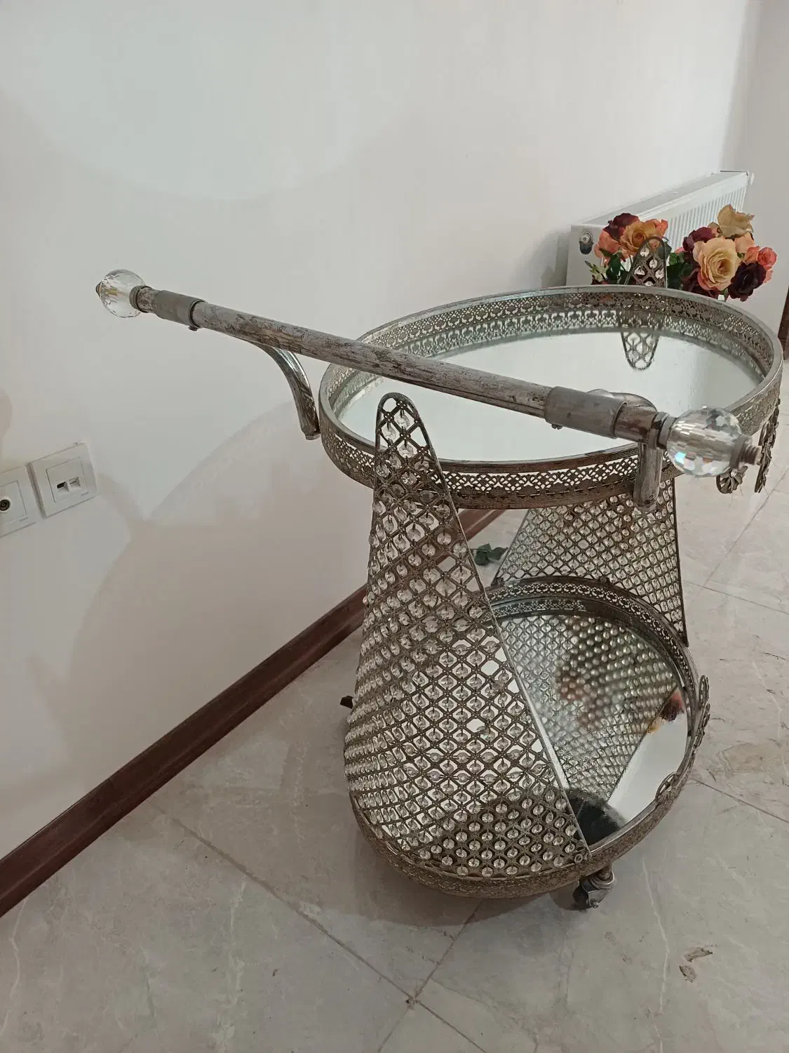 میز پذیرایی چرخدار|مبلمان خانگی و میز عسلی|کرج, کیانمهر|دیوار