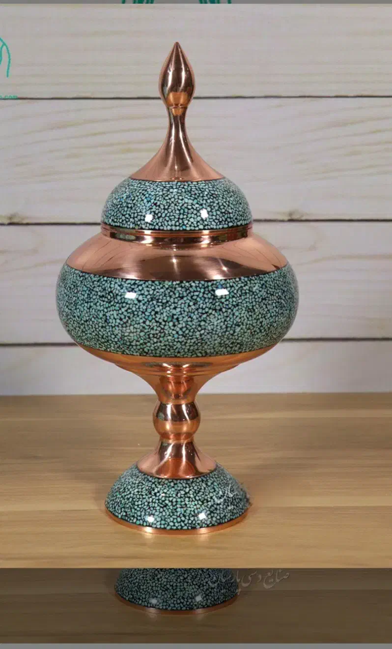 شکلات خوری بزرگ فیروزه ای|صنایع دستی و سایر لوازم تزئینی|رباط‌کریم, رباط‌کریم|دیوار