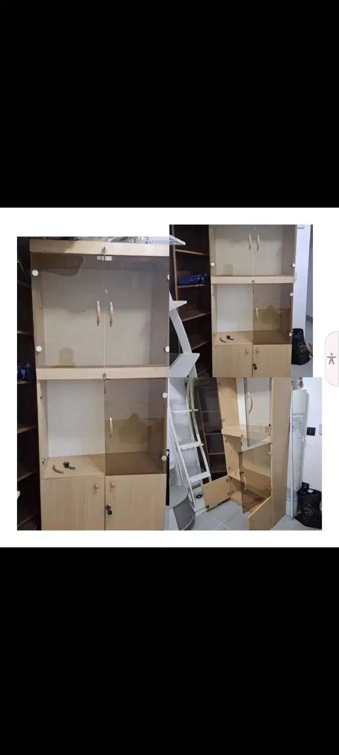 کمد ویترین|بوفه، ویترین، کنسول|شیراز, ده پیاله|دیوار