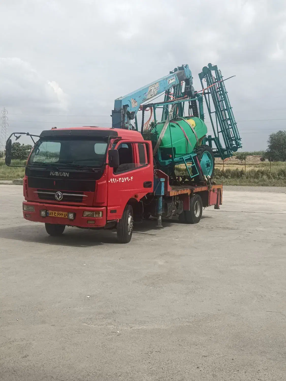 جرثقیل|خدمات حمل و نقل|گنبد کاووس, |دیوار