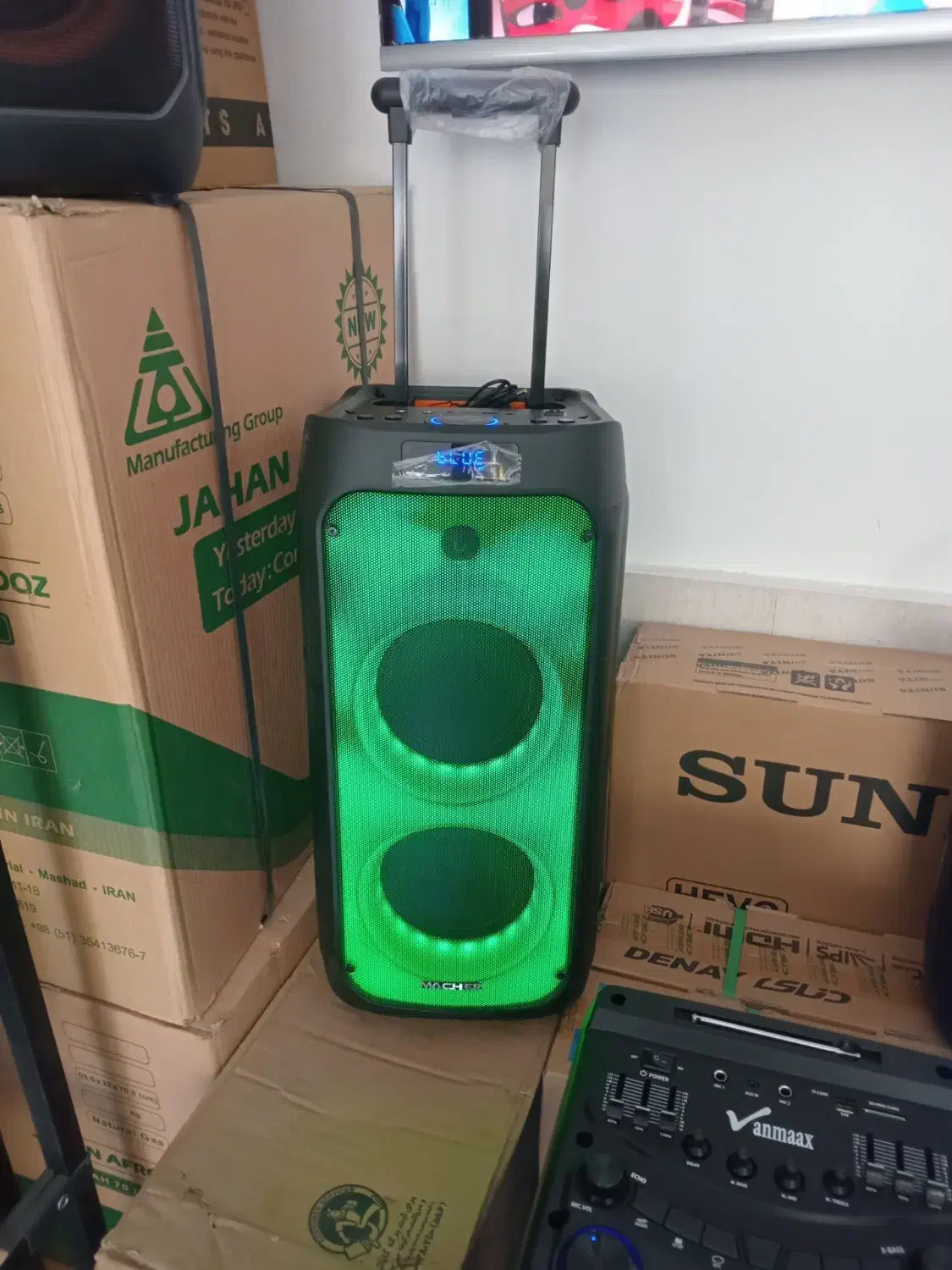 فروش ویژه اسپیکر شارژی مچر 1600 بمناسبت روز مادر|سیستم صوتی خانگی|مشهد, جاهد شهر|دیوار