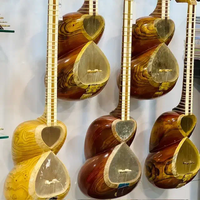 انواع تار|سازهای سنتی|قم, زنبیل آباد|دیوار