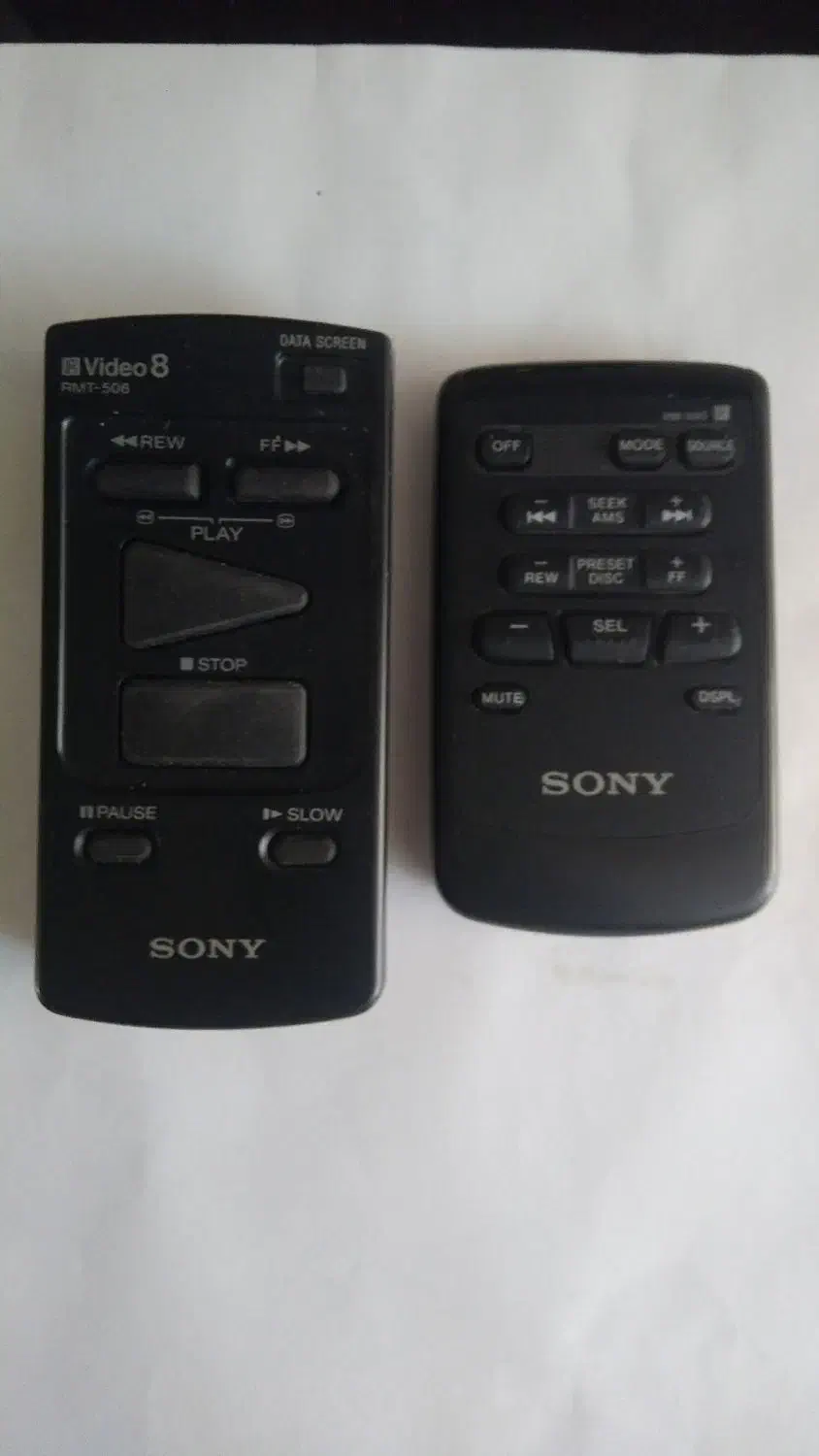 کنترل نایاب ویدیو بتاماکس SONY|پخش‌کننده DVD و ویدیو|تهران, فلسطین (میدان انقلاب)|دیوار