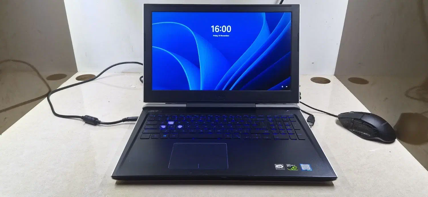 لپتاپ dell مدل g7 7588 i9|رایانه همراه|کرمانشاه, |دیوار