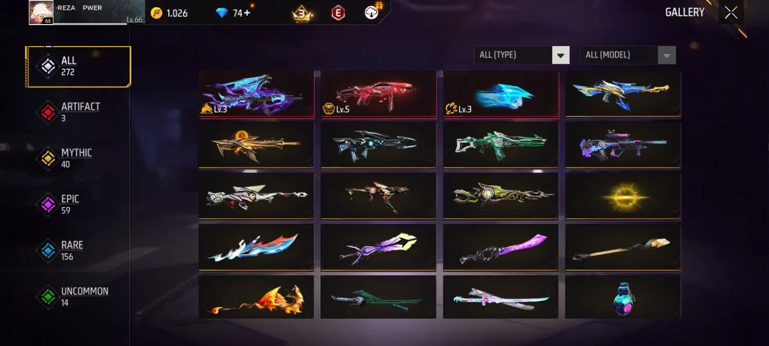 اک فری فایر گاد|کنسول، بازی ویدئویی و آنلاین|قم, ولیعصر|دیوار