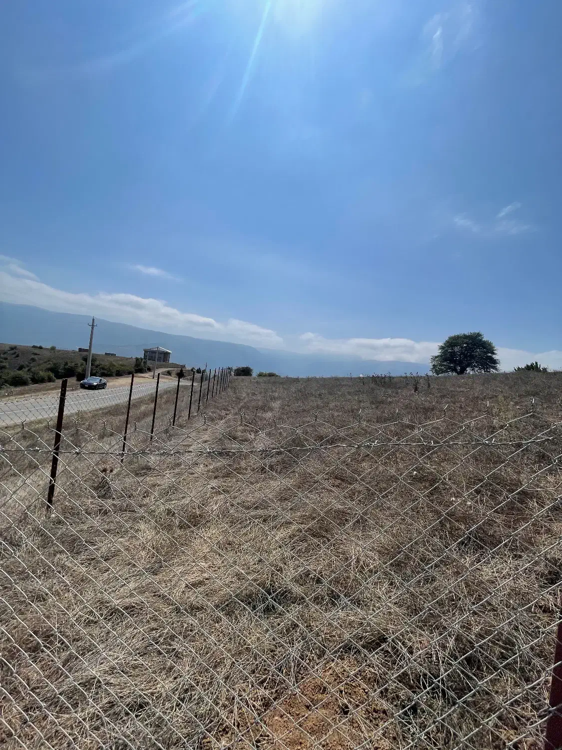 زمین ییلاقی سند دار بر جاده اصلی|فروش زمین و ملک کلنگی|برهسر, |دیوار