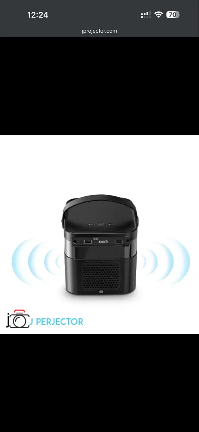 ویدیو پروژکتور پاورولوژی 4k در حد نو PWPROJ70-B|تلویزیون و پروژکتور|تهران, جردن|دیوار