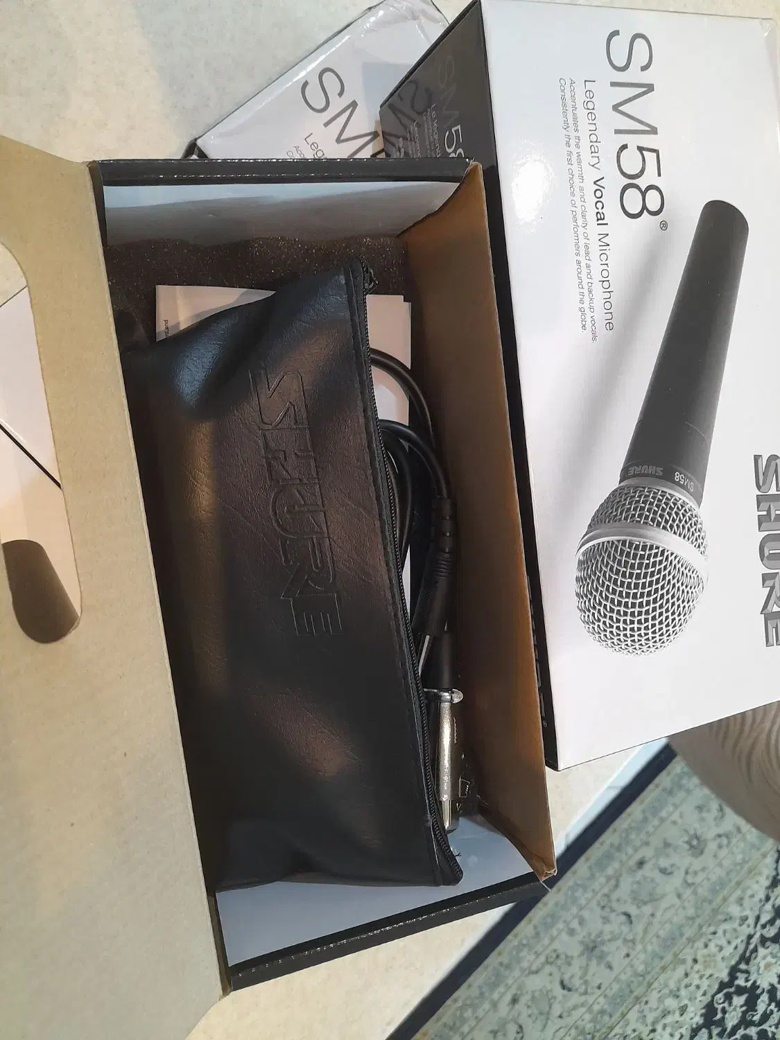 میکروفن باسیم شور اس ام ۵۸ Shure sm 58|سیستم صوتی خانگی|تهران, سازمان برنامه شمالی|دیوار