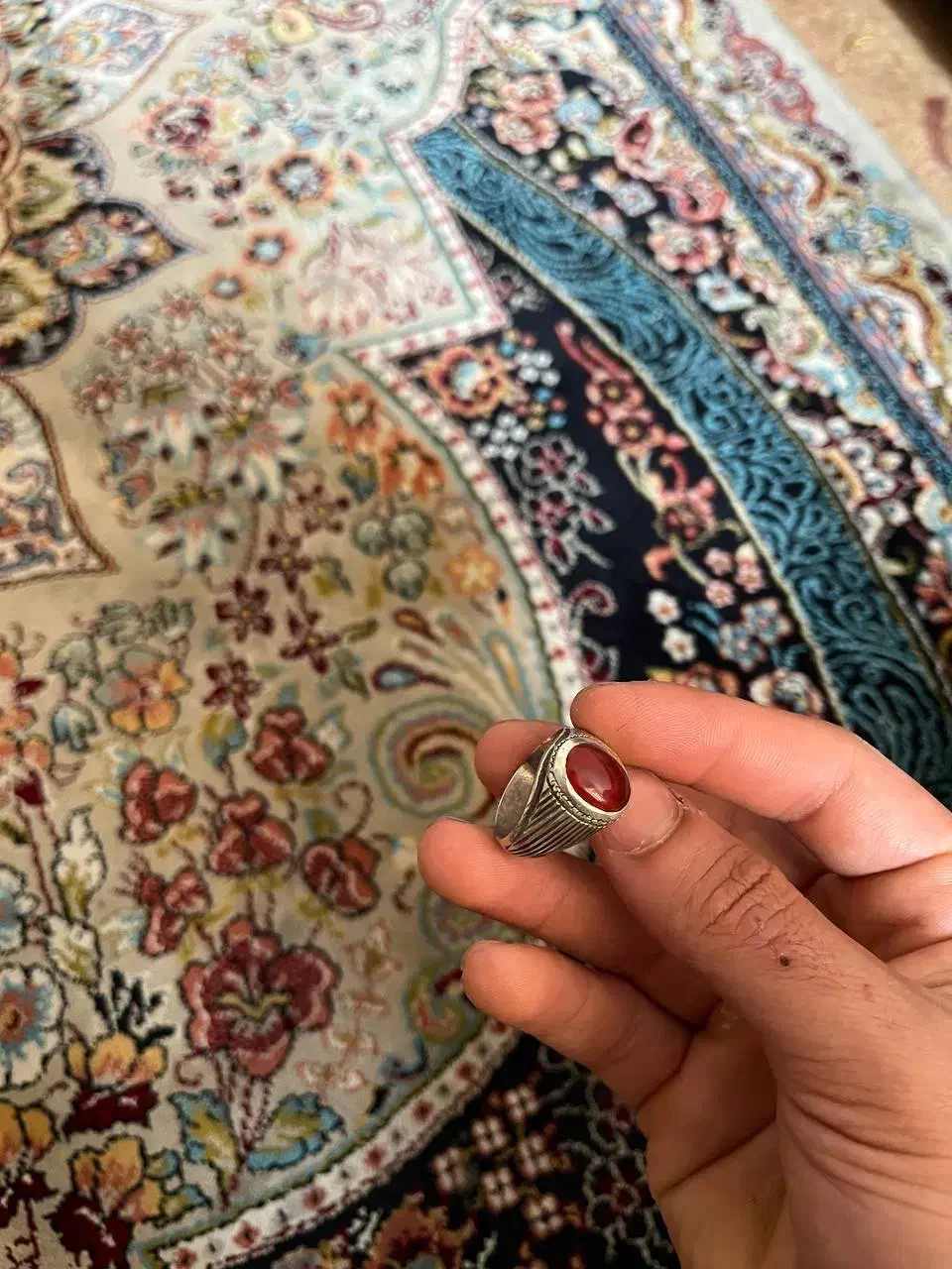 انگشتر عقیق دست ساز|جواهرات|شیراز, شهرک سراج‎|دیوار