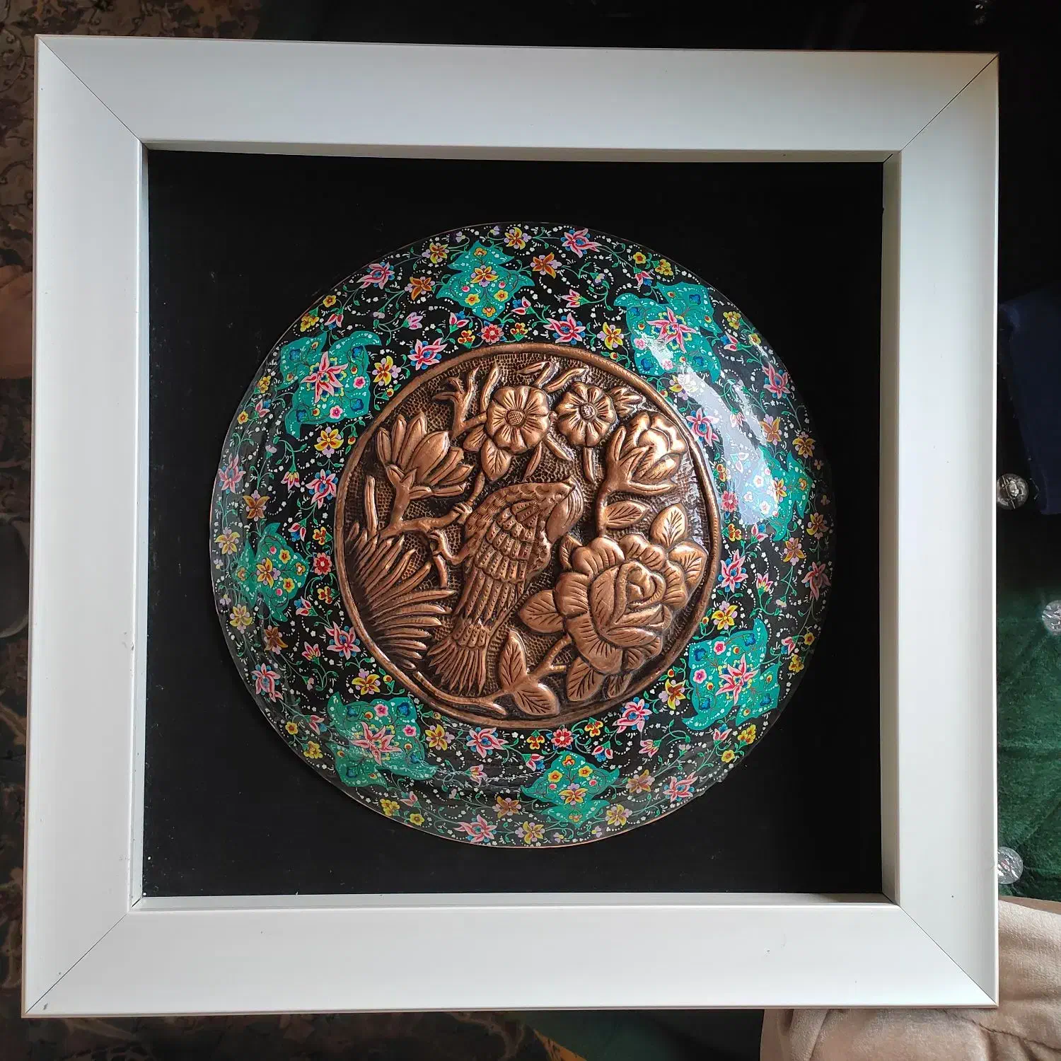 تابلو برجسته فلز تلفیق هنر|تابلو، نقاشی، عکس|بهشهر, |دیوار