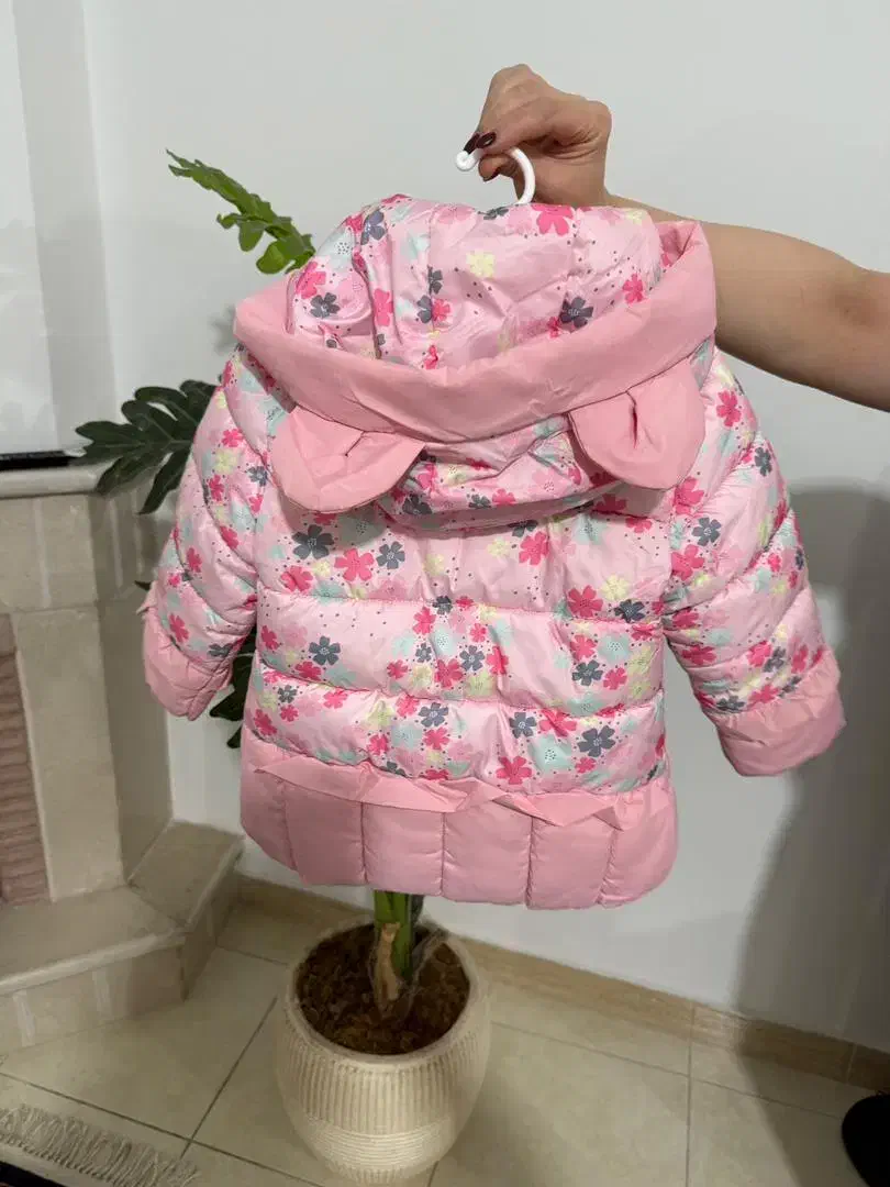 کاپشن دخترانه خارجی|کفش و لباس بچه|بابل, |دیوار