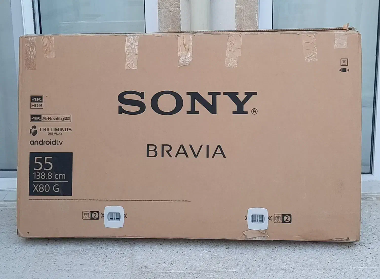 کارتن تلویزیون اینچSONY   ۵۵|تلویزیون و پروژکتور|کرمانشاه, |دیوار