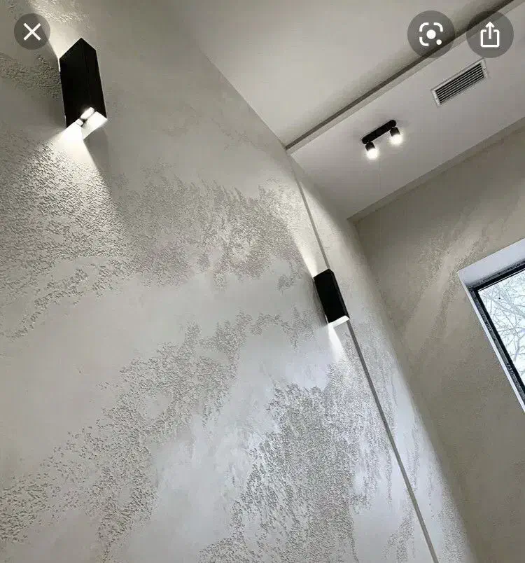 اجرای تخصصی میکروسمنت ، طرح صخره ، پتینه کاری|خدمات پیشه و مهارت|رشت, گلسار|دیوار