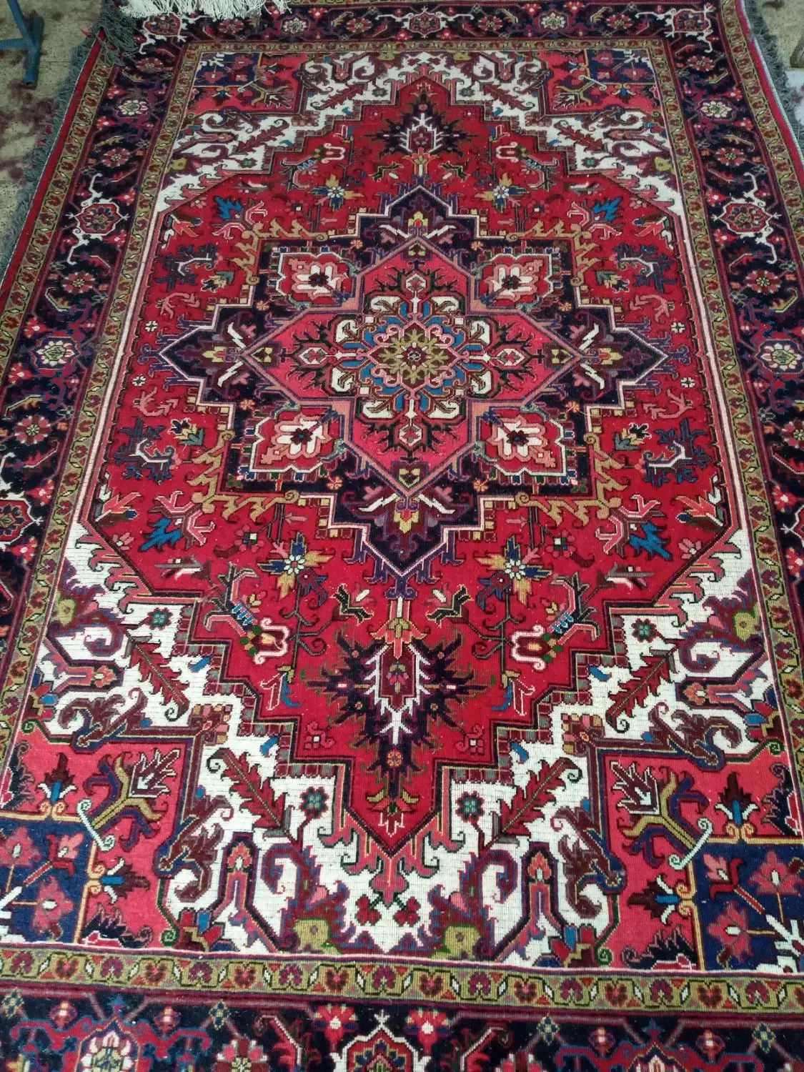 یک جفت فرش هریس تاجری 6متری|فرش|میانه, |دیوار