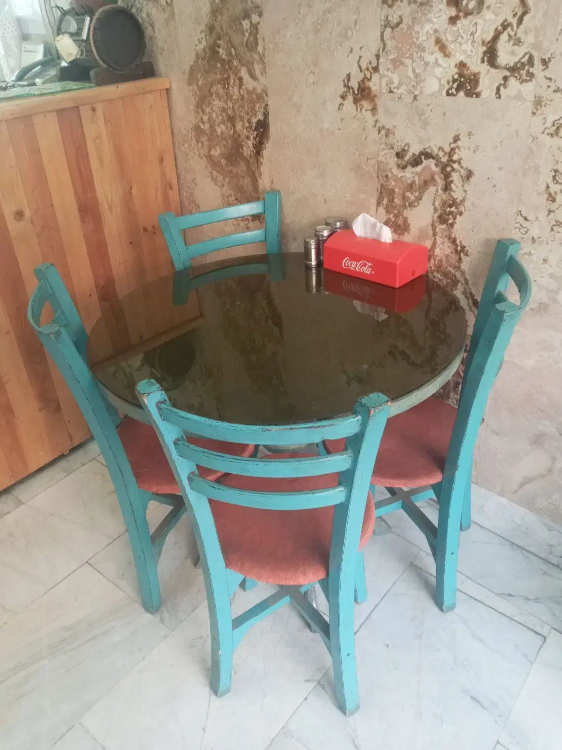 میز وصندلی کافه|میز و صندلی غذاخوری|فشم, |دیوار