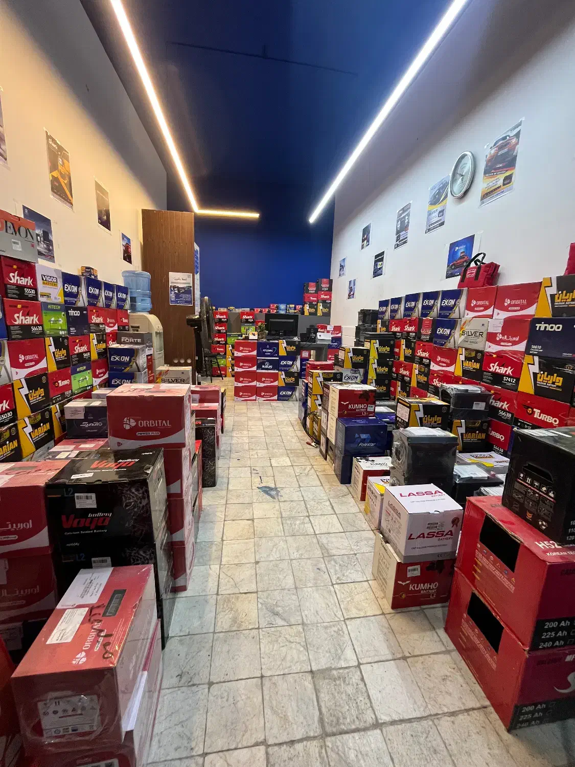 باطری ماشین ارسال رایگان با گارانتی|قطعات یدکی و لوازم جانبی|قم, نیروگاه|دیوار