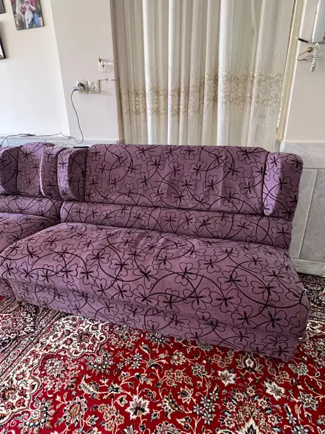 دو دست مبل ۷ نفره در شهرضا|مبلمان خانگی و میز عسلی|شهرضا, |دیوار