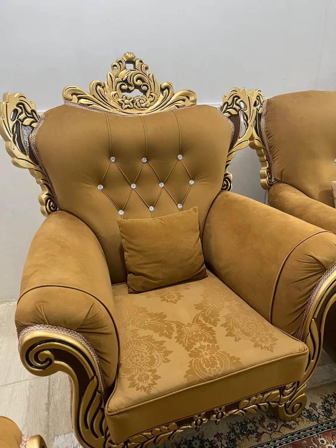 مبل سلطنتی|مبلمان خانگی و میز عسلی|بندر ماهشهر, |دیوار