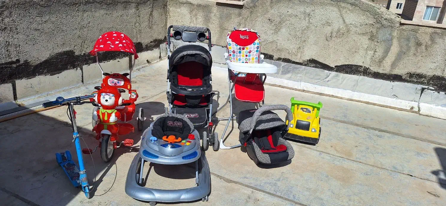 فروش ساعت وپرده وپشتی ووسایل کودک|حراج|آبیک, |دیوار