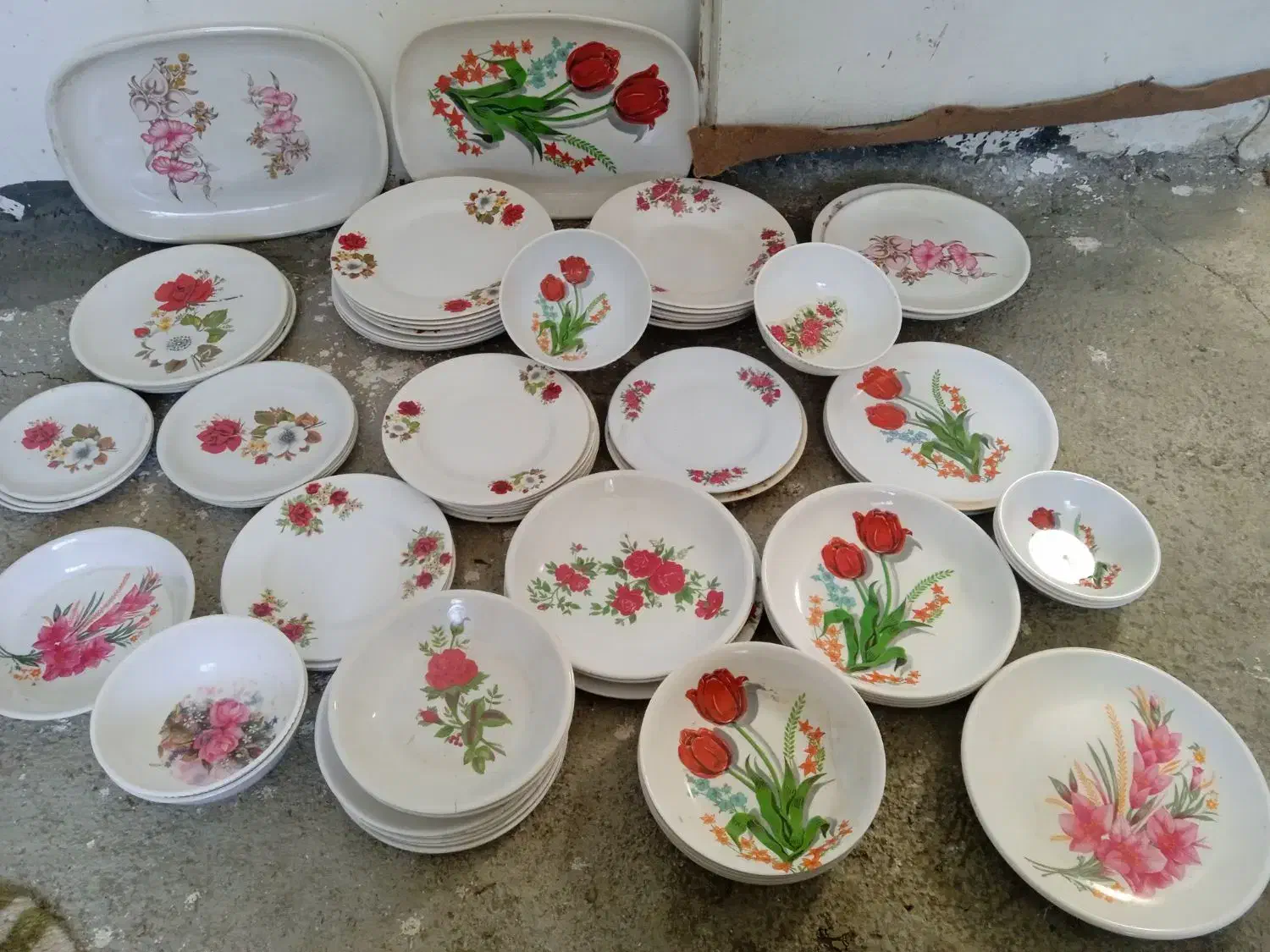 سرویس ملامین|ظروف سرو و پذیرایی|مریوان, |دیوار