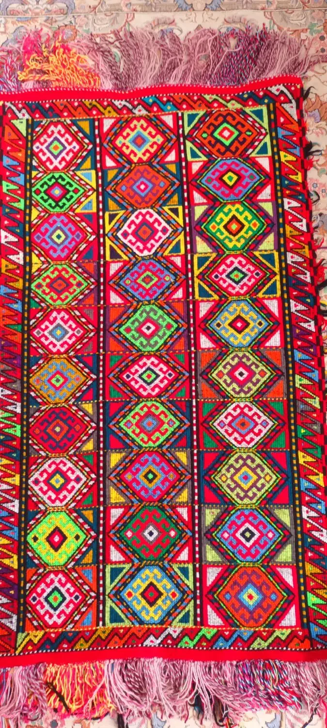 گلیم دستبافت|گلیم، جاجیم، گبه|بجنورد, |دیوار