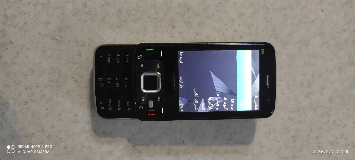 نوکیا N96|موبایل|کرج, اخگرآباد|دیوار