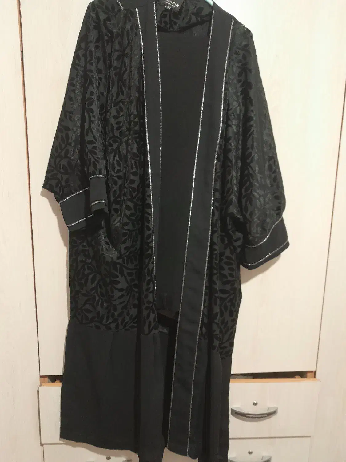 مانتو مشکی مجلسی|لباس|کوهدشت, |دیوار