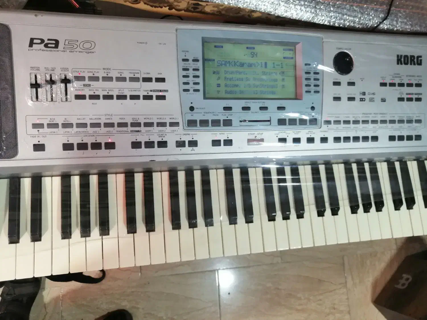 ارگ 50 تبدیل به 80|پیانو، کیبورد، آکاردئون|قم, زند آباد|دیوار