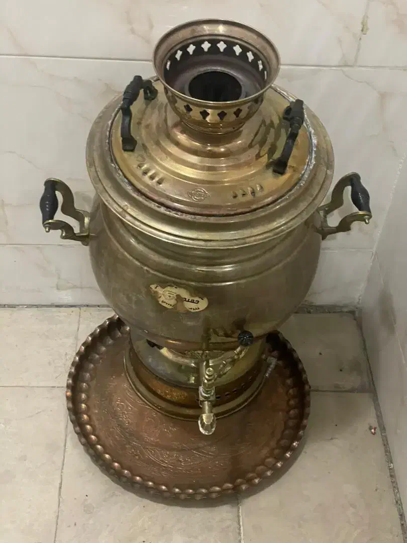 سماور  برنجی|سماور، چای‌ساز، قهوه‌ساز|اسلام‌شهر, مطهری|دیوار