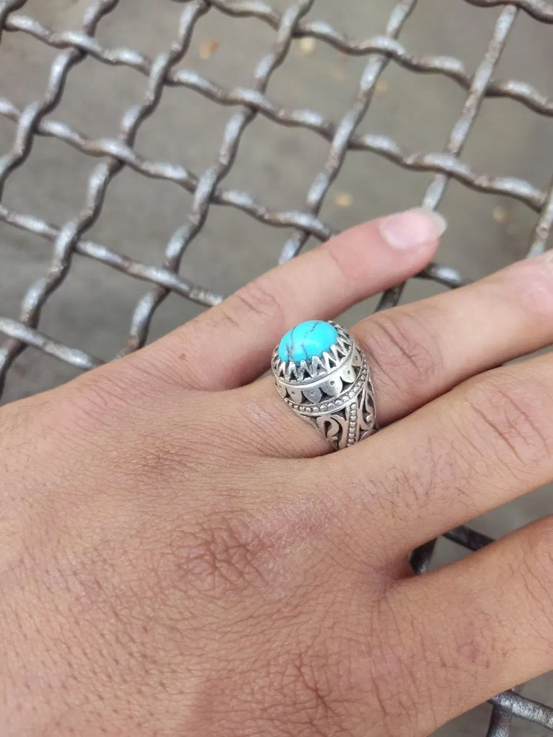 انگشتر فیروزه|جواهرات|خمینی‌شهر, |دیوار