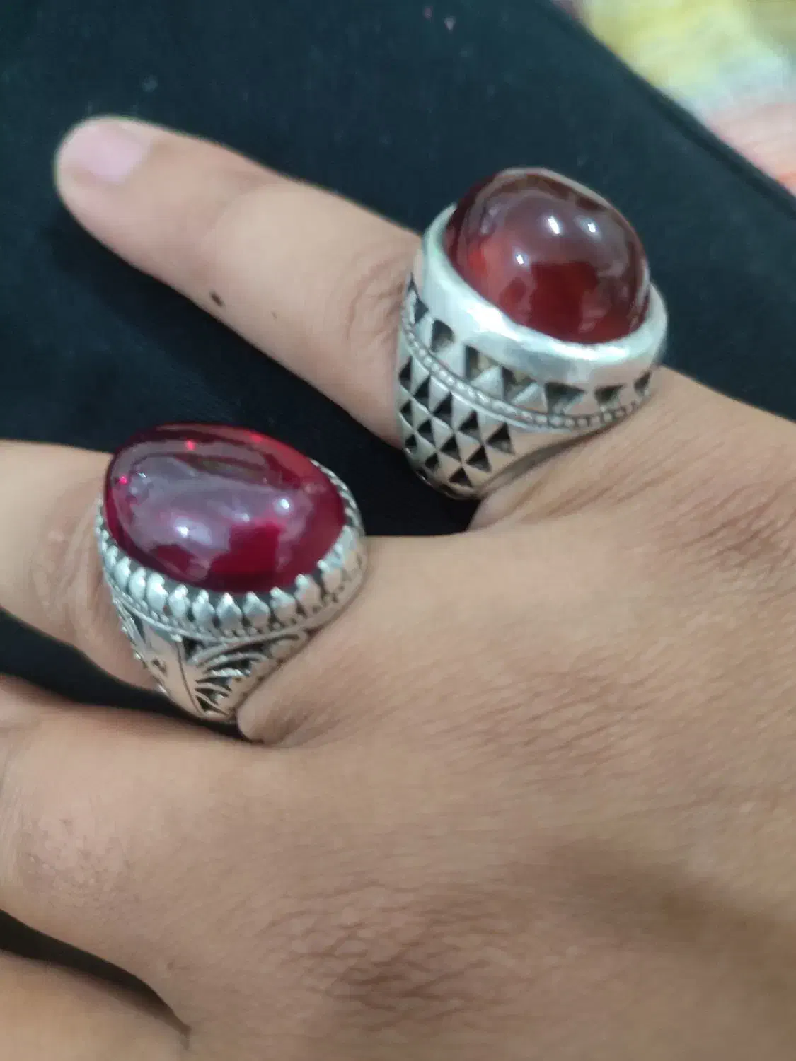 انگشتر نقره مردانه|جواهرات|تربت جام, جامرود|دیوار