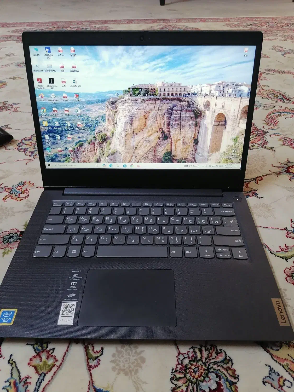 لپتاپ لنوو 14 اینچ|رایانه همراه|ری, علایین|دیوار