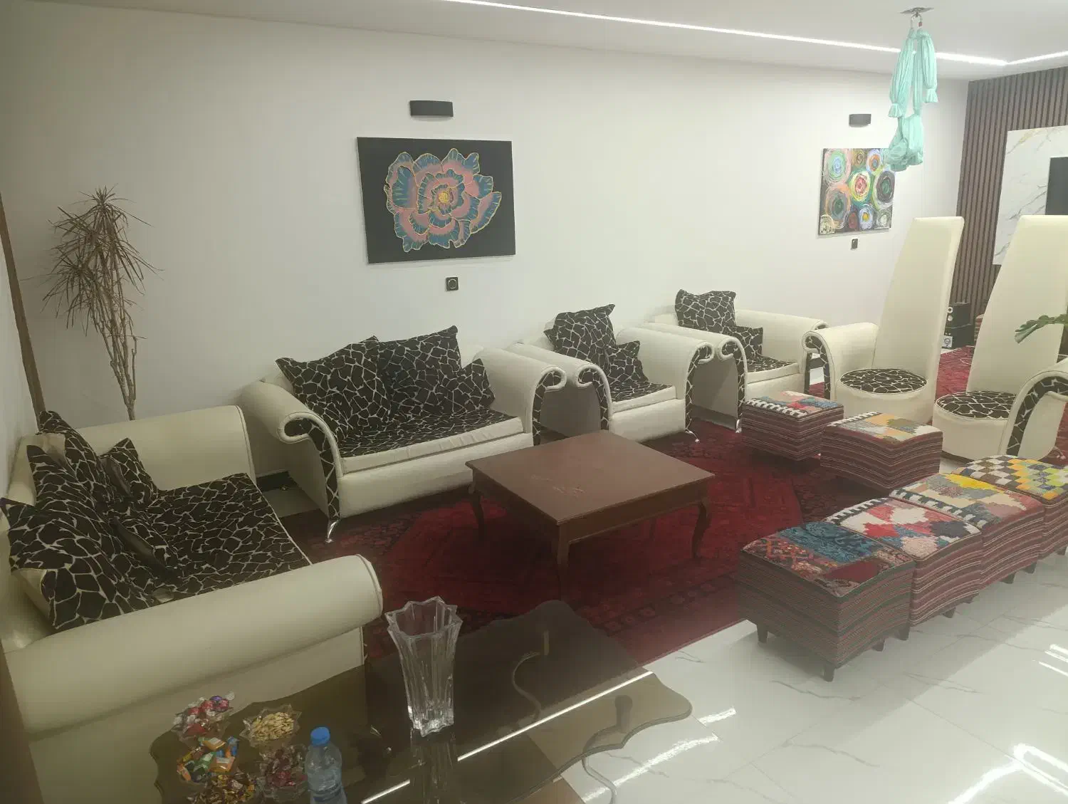 مبل ۹نفره|مبلمان خانگی و میز عسلی|پردیس, فاز ۱|دیوار