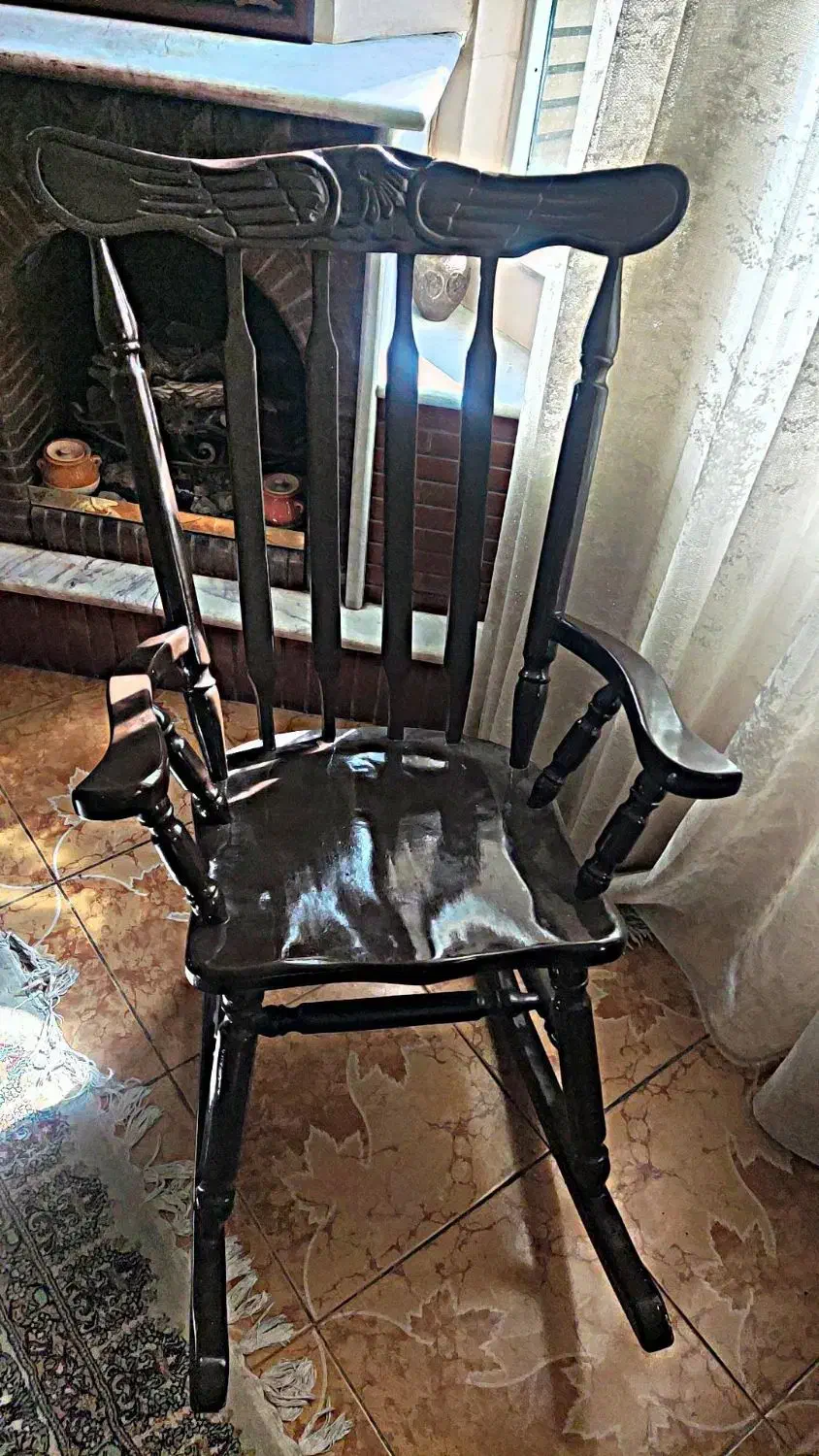 صندلی چوبیمتحرک نونو|صندلی و نیمکت|کرمانشاه, |دیوار