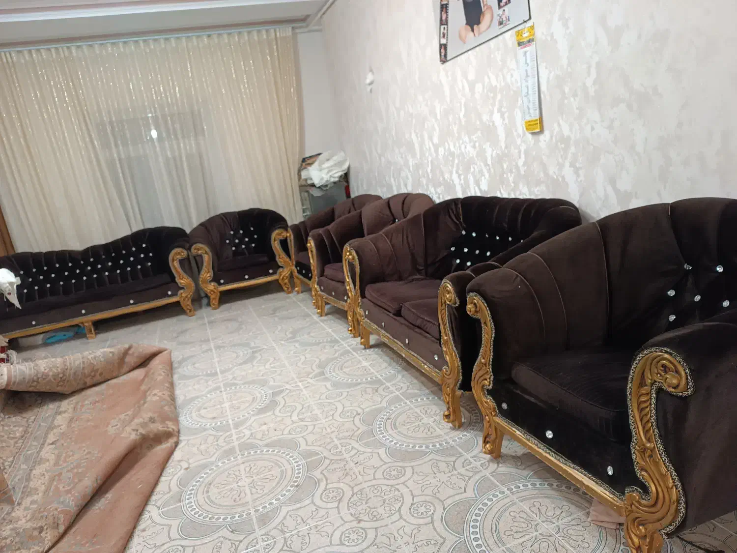 مبل همراه با میز عسلی|مبلمان خانگی و میز عسلی|قیدار, |دیوار