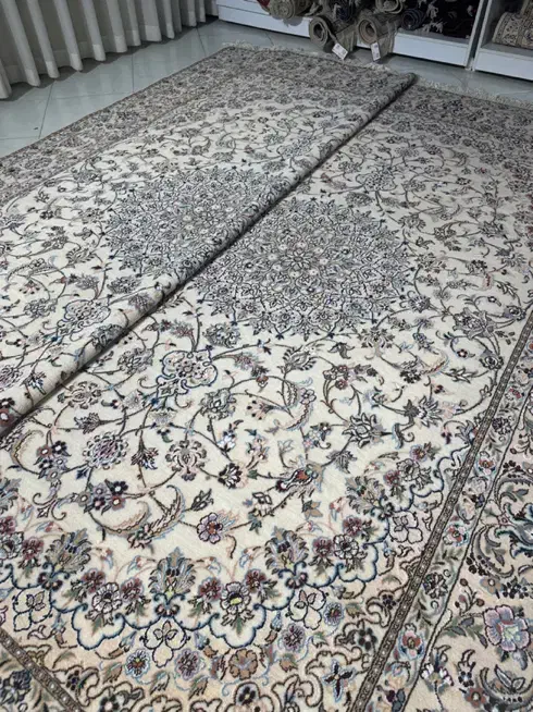 جفت ۶متری نائین|فرش|اصفهان, نقش جهان|دیوار