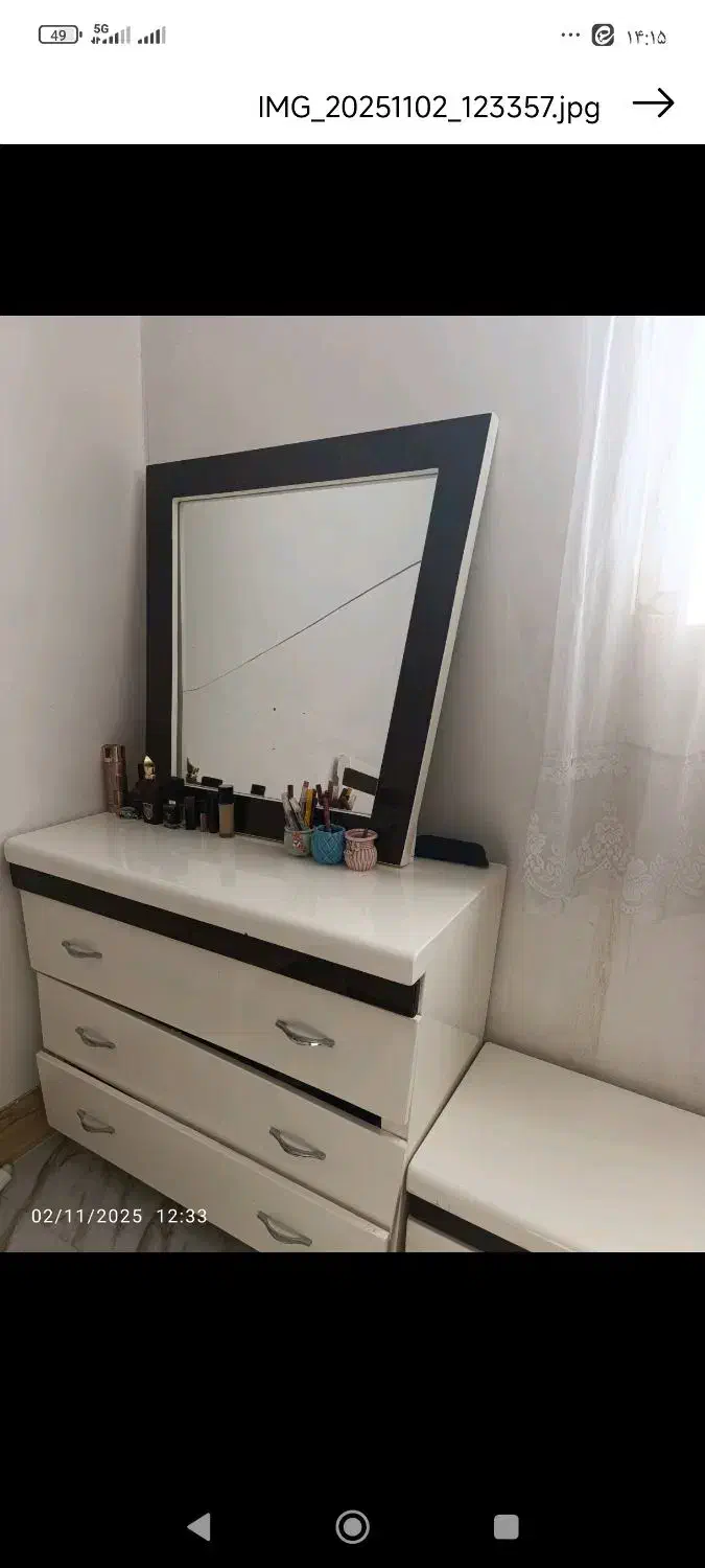 مبل هفت نفره و عسلی و میز تلویزیون و میز آرایش|مبلمان خانگی و میز عسلی|خرمآباد, |دیوار