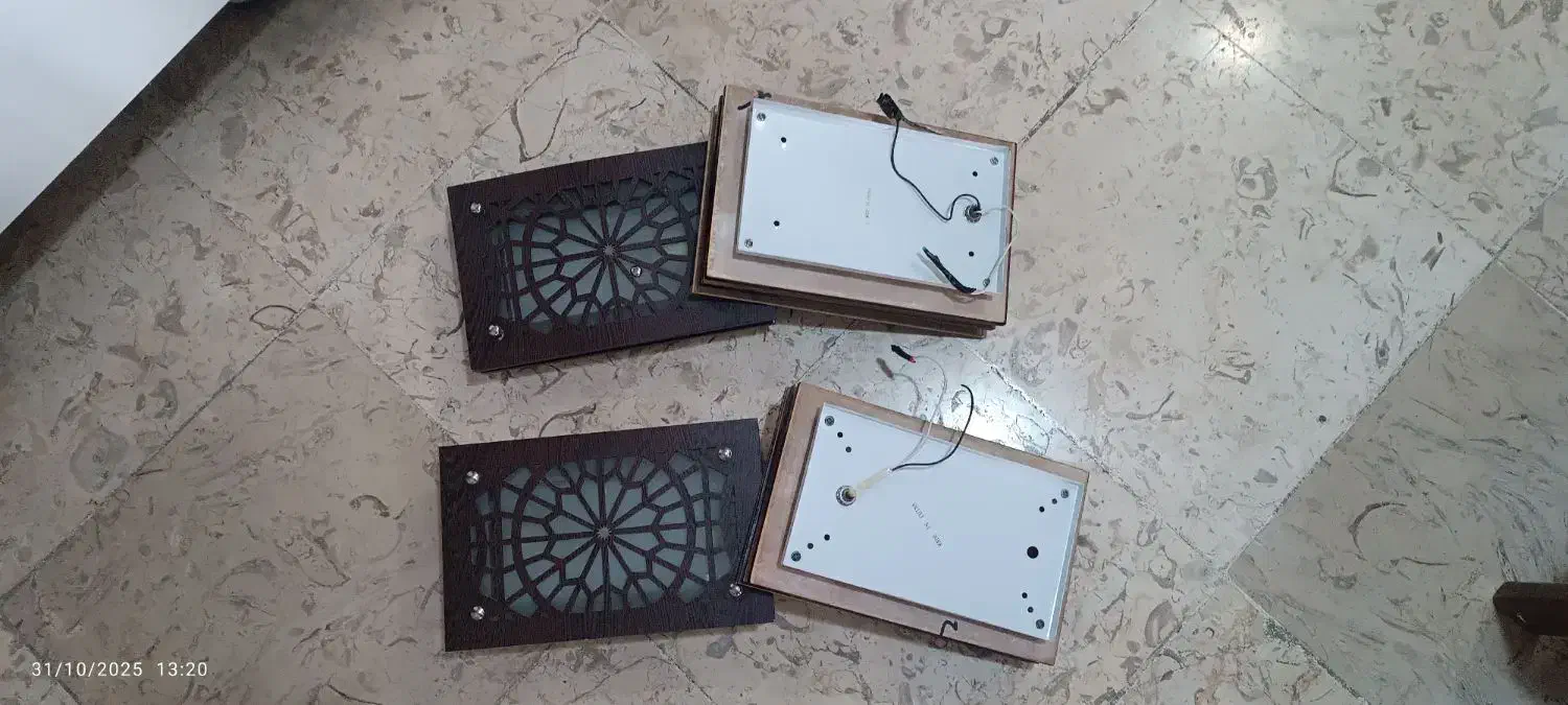 سلام ۴ عدد نور دیواری|لامپ و چراغ|کرج, باغستان|دیوار