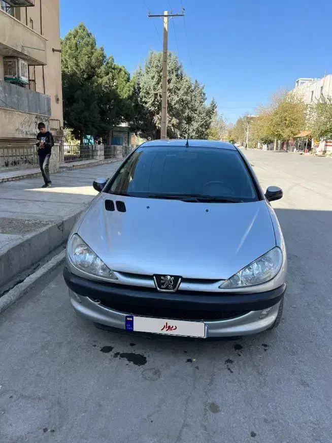 206نقره ای|خودرو سواری و وانت|خرمآباد, |دیوار