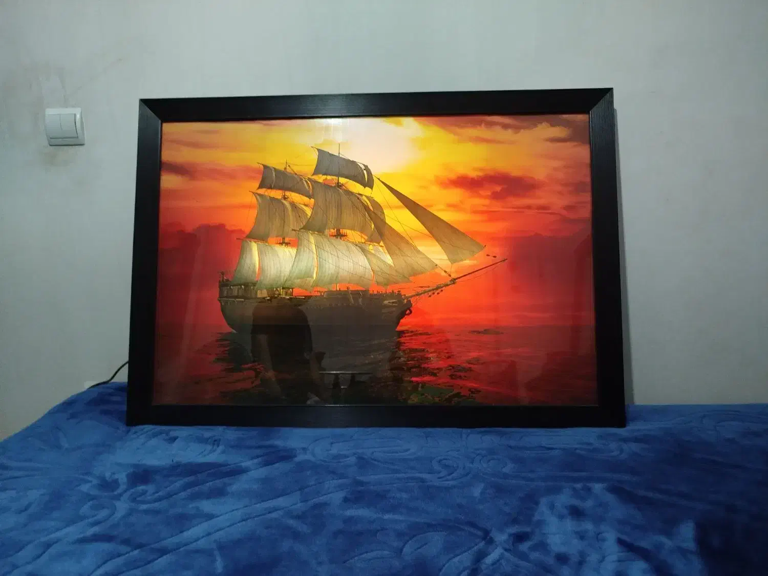 تابلو چراغ دار|تابلو، نقاشی، عکس|گرگان, |دیوار