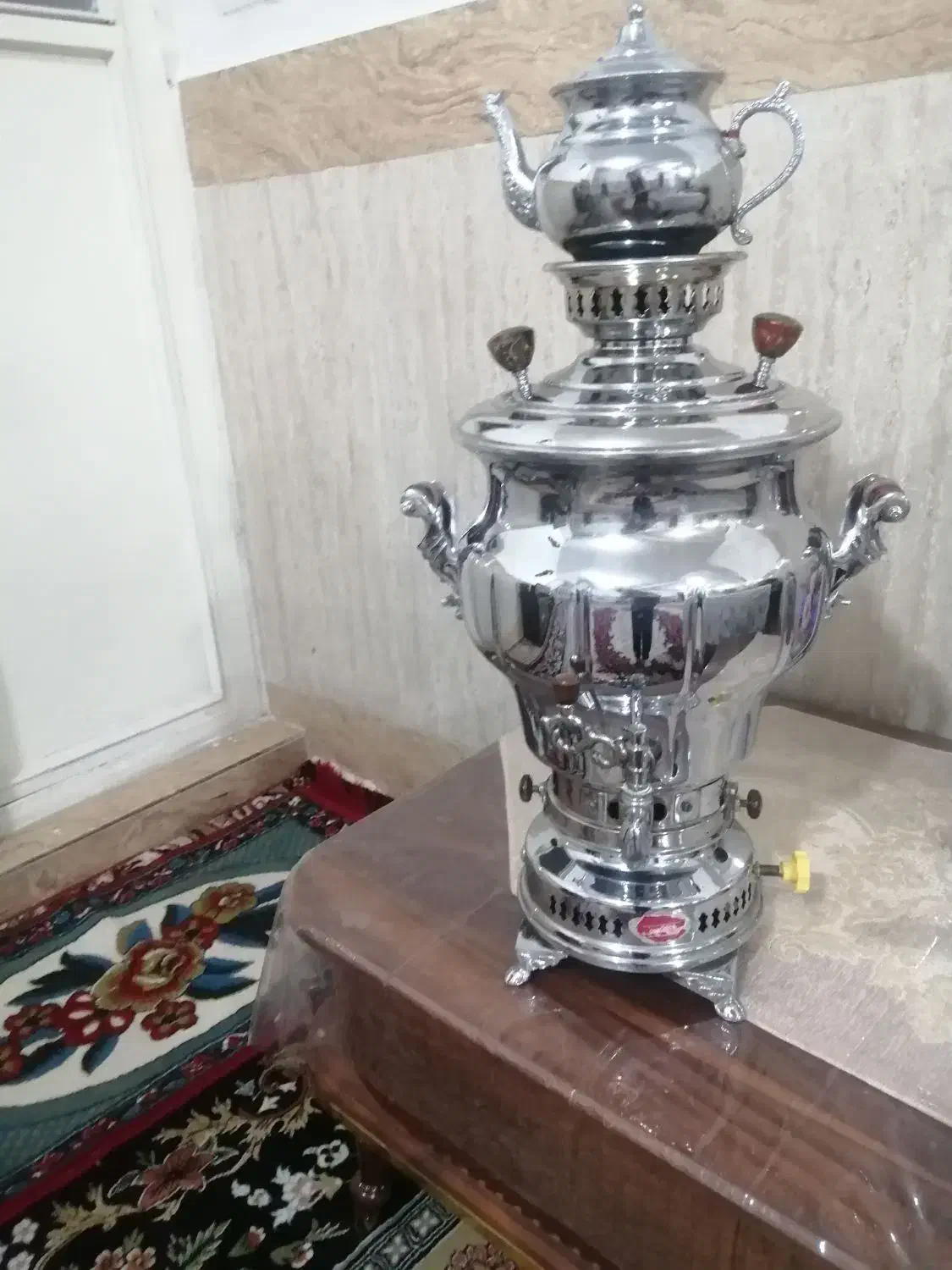 سماور گازی|سماور، چای‌ساز، قهوه‌ساز|شریف‌آباد, |دیوار